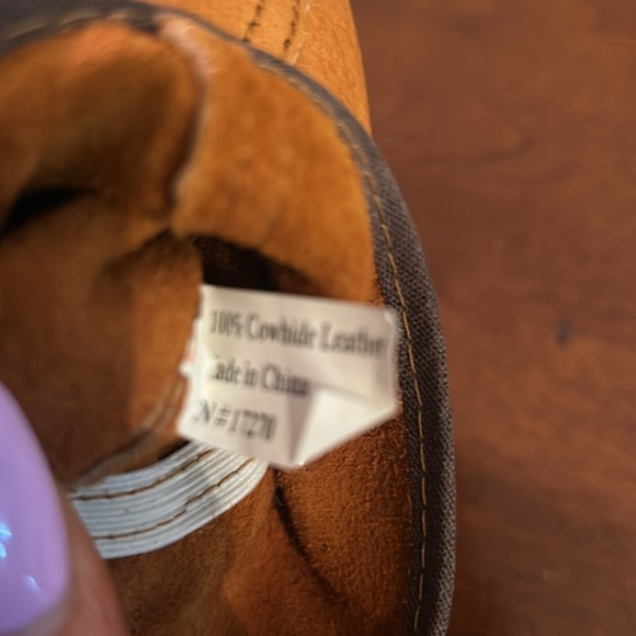 Stanley Men's Brown Leather Gloves NWOT - Picture 5 of 5